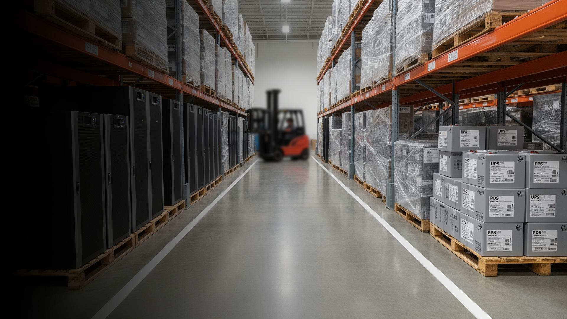 Power equipment warehouse and procurement operations